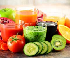 Healthy fruits and vegatables